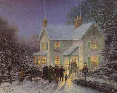 Evening Carolers – Framed (9 X 12 Canvas)- Signed By The Artist								 – Canvas Lithograph
								 – Limited Edition
								 – 1960 S/N
								 – 
								9 x 12
