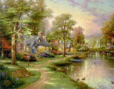 Hometown Lake (24 X 30 Paper)- Signed By The Artist								 – Paper Lithograph
								 – Limited Edition
								 – 4850 S/N
								 – 
								24 x 30