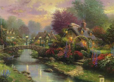 Lamplight Bridge (16 X 20 Canvas)- Signed By The Artist								 – Canvas Lithograph
								 – Limited Edition
								 – 2850 S/N
								 – 
								16 x 20