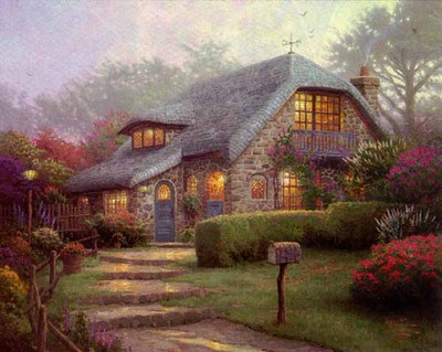 Lilac Cottage (25 1/2 X 34 Paper)- Signed By The Artist								 – Paper Lithograph
								 – Limited Edition
								 – 1725 S/N
								 – 
								25 1/2 x 34