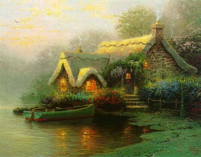 Lockhaven Cottage – Framed (9 X 12 Canvas)- Signed By The Artist								 – Canvas Lithograph
								 – Limited Edition
								 – S/N
								 – 
								9 x 12