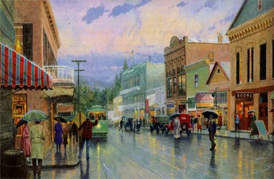 Main Street Trolley – Framed (18 X 27 Canvas)- Signed By The Artist								 – Canvas Lithograph
								 – Limited Edition
								 – 1250 S/N
								 – 
								18 x 27