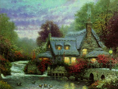 Miller’s Cottage, Thomashire (16 X 20 Canvas)- Signed By The Artist								 – Canvas Lithograph
								 – Limited Edition
								 – 980 S/N
								 – 
								16 x 20								
								 –