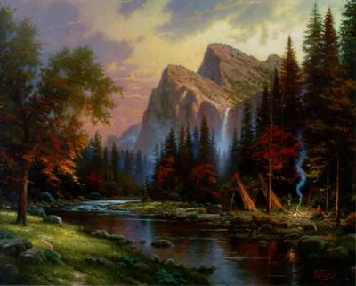 The Mountains Declare His Glory (32 X 40 Canvas)- Signed By The Artist								 – Canvas Lithograph
								 – Limited Edition
								 – 1950 S/N
								 – 
								32 x 40								
								 –