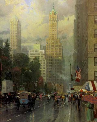New York, Central Park At Sixth Avenue (24 X 20 Paper)- Signed By The Artist								 – Paper Lithograph
								 – Limited Edition
								 – S/N
								 – 
								24 x 20