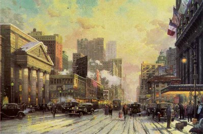 New York, Snow On Seventh Avenue, 1932 (18 X 27 Paper)- Signed By The Artist								 – Paper Lithograph
								 – Limited Edition
								 – S/N
								 – 
								18 x 27								
								 –
