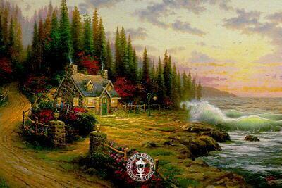 Pine Cove Cottage (18 X 27 Paper)- Signed By The Artist								 – Paper Lithograph
								 – Limited Edition
								 – 4850 S/N
								 – 
								18 x 27