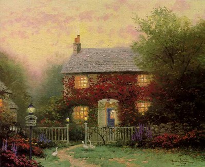 Pye Corner Cottage (8 X 10 Canvas)- Signed By The Artist								 – Canvas Lithograph
								 – Limited Edition
								 – 1960 S/N
								 – 
								8 x 10								
								 –