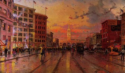San Francisco, 1909 (18 X 27 Paper)- Signed By The Artist								 – Paper Lithograph
								 – Limited Edition
								 – S/N
								 – 
								18 x 27