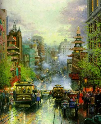 San Francisco, A View Down California Street From Nob Hill (24 X 20 Paper)- Signed By The Artist								 – Paper Lithograph
								 – Limited Edition
								 – S/N
								 – 
								24 x 20