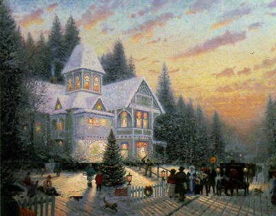 Victorian Christmas I (20 X 24 Paper)- Signed By The Artist								 – Paper Lithograph
								 – Limited Edition
								 – 980 S/N
								 – 
								20 x 24