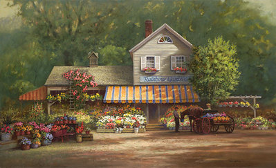 Rainbow Gardens- Signed By The Artist								 – Canvas Giclee
								 – Limited Edition
								 – 100 S/N
								 – 
								22 x 36
