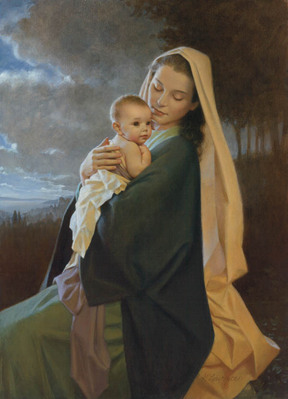 Treasured In Her Heart- Signed By The Artist								 – Canvas Lithograph
								 – Limited Edition
								 – 300 S/N
								 – 
								15 x 11