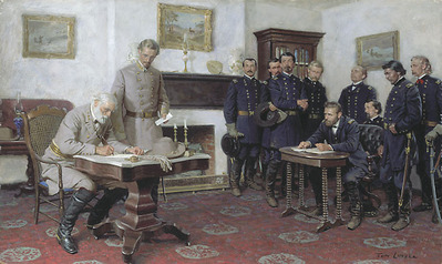 Surrender At Appomattox- Canvas Giclee
								 – Limited Edition
								 – 150 Limited
								 – 
								18 x 30								
								 –