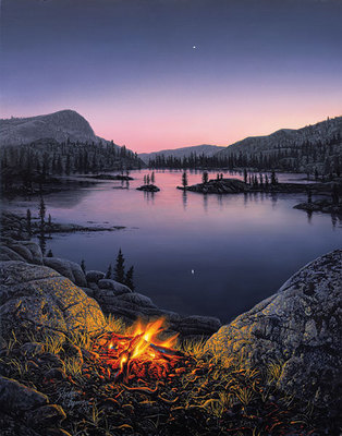Evening Star- Signed By The Artist								 – Paper Lithograph
								 – Limited Edition
								 – 9500 S/N
								 – 
								17 1/4 x 13