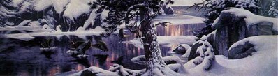 River Of Light- Signed By The Artist								 – Paper Lithograph
								 – Limited Edition
								 – A/P
								 – 
								10 3/8 x 38