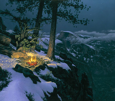 Warmed By The View- Signed By Andrea Lyman								 – Canvas Giclee
								 – Limited Edition
								 – A/P
								 – 
								42 x 48