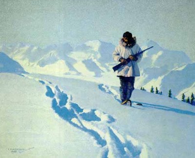 Moose Tracks- Signed By The Artist								 – Paper Lithograph
								 – Limited Edition
								 – 950 S/N
								 – 
								19 1/2 x 26								
								 –