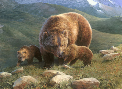 Mountain Mama- Signed By The Artist								 – Canvas Giclee
								 – Limited Edition
								 – 15 S/N
								 – 
								29 x 40