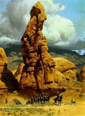 Patrol At Broken Finger- Signed By The Artist								 – Paper Lithograph
								 – Limited Edition
								 – A/P
								 – 
								23 x 17 1/4
