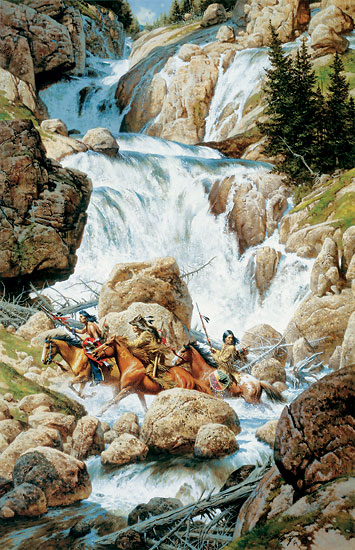 Roar Of The Falls- Canvas Giclee
								 – Limited Edition
								 – 15 A/P
								 – 
								36 x 24
