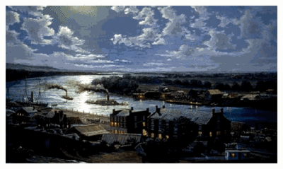 Richmond By Moonlight- Signed By The Artist								 – Paper Lithograph
								 – Limited Edition
								 – 950 S/N
								 – 
								18 3/4 x 30								
								 –