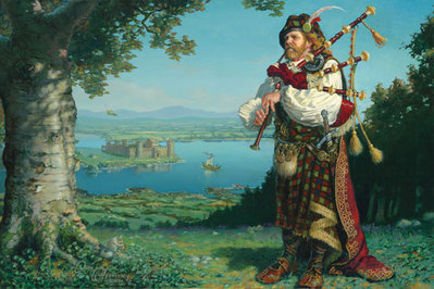 The Piper Of Tir N’og- Signed By The Artist								 – Canvas Giclee
								 – Limited Edition
								 – 50 S/N
								 – 
								20 x 30