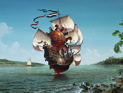 The Lightship- Signed By The Artist								 – Canvas Giclee
								 – Limited Edition
								 – 250 S/N
								 – 
								13 x 18