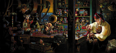 The Magic Door- Signed By The Artist								 – Paper Lithograph
								 – Limited Edition
								 – 950 S/N
								 – 
								14 1/4 x 31