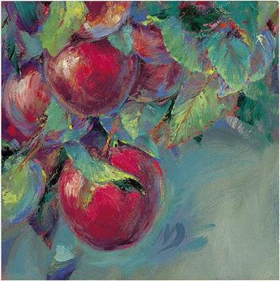 Apples- Signed By The Artist								 – Canvas Giclee
								 – Limited Edition
								 – 195 S/N
								 – 
								10 x 10