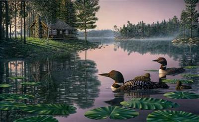 Northern Tranquility- Signed By The Artist								 – Canvas Giclee
								 – Limited Edition
								 – 450 S/N
								 – 
								24 x 36