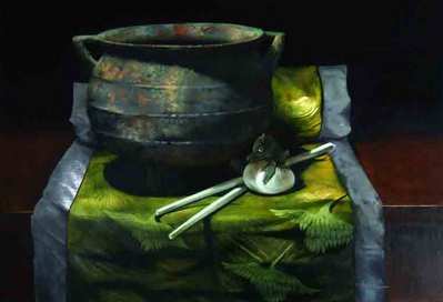 Egg Drop Soup – Original Painting- Signed By The Artist								 – Oil Painting
								 – Original
								 – Signed
								 – 
								24 x 36