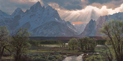 Buffalo Crossing- Signed By The Artist								 – Paper Giclee
								 – Limited Edition
								 – 250 S/N
								 – 
								17 x 34