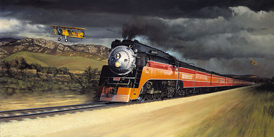 Chasing The Daylight- Signed By The Artist								 – Paper Lithograph
								 – Limited Edition
								 – 850 S/N
								 – 
								16 3/8 x 33 1/2