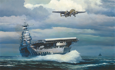 Rising Into The Storm (B-25)- Signed By The Artist								 – Canvas Giclee
								 – Limited Edition
								 – 70 S/N
								 – 
								22 x 36