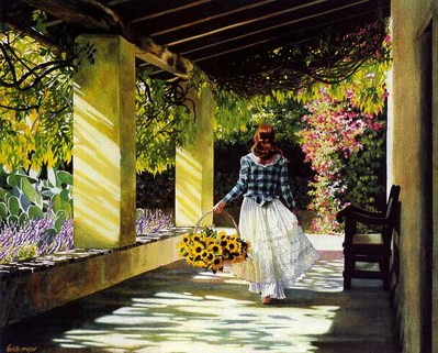 The Flower Girl- Signed By The Artist								 – Paper Lithograph
								 – Limited Edition
								 – 550 S/N
								 – 
								17 x 21