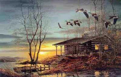 Evening Retreat- Signed By The Artist								 – Canvas Lithograph
								 – Limited Edition
								 – 750 S/N
								 – 
								20 x 30