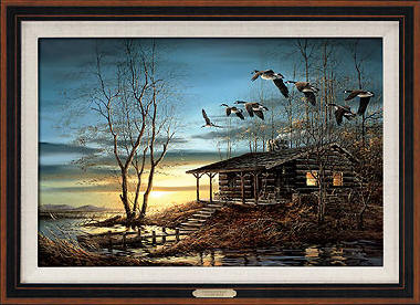 Evening Retreat – Framed- Signed By The Artist								 – Canvas Lithograph
								 – Limited Edition
								 – 750 S/N
								 – 
								26 x 36