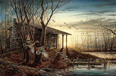 Morning Retreat- Signed By The Artist								 – Canvas Lithograph
								 – Limited Edition
								 – 750 S/N
								 – 
								20 x 30