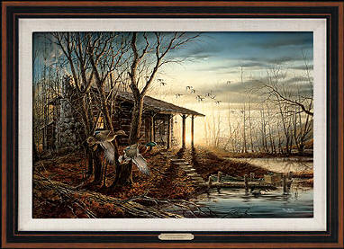 Morning Retreat – Framed- Signed By The Artist								 – Canvas Lithograph
								 – Limited Edition
								 – 750 S/N
								 – 
								26 1/2 x 36 1/2