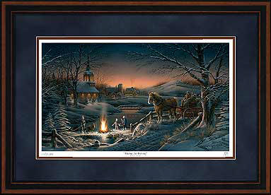 Sharing The Evening – Framed- Signed By The Artist								 – Paper Lithograph
								 – Limited Edition
								 – 29500 S/N
								 – 
								24 x 34