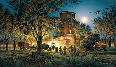 Bountiful Harvest- Signed By The Artist								 – Canvas Lithograph
								 – Limited Edition
								 – 1950 S/N
								 – 
								16 1/2 x 28 1/2