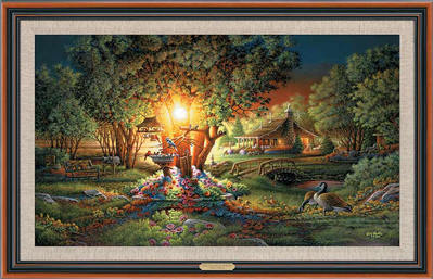 The Colors Of Spring – Framed- Signed By The Artist								 – Canvas Lithograph
								 – Limited Edition
								 – 500 S/N
								 – 
								25 x 38 1/2
