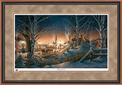 Night On The Town – 2012 Holiday Print – Framed- Paper Lithograph
								 – Limited Edition
								 – 2012 Numbered
								 – 
								28 1/2 x 42