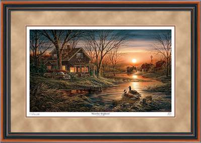 Shoreline Neighbors – Framed- Signed By The Artist								 – Paper Lithograph
								 – Limited Edition
								 – 29500 S/N
								 – 
								24 x 34