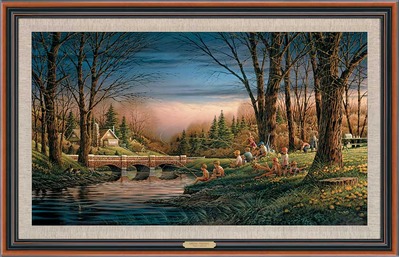 Spring Fishing – Framed- Signed By The Artist								 – Canvas Lithograph
								 – Limited Edition
								 – 1950 S/N
								 – 
								24 1/2 x 38
