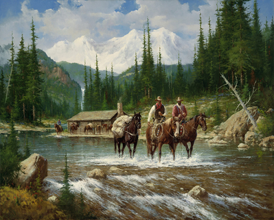 Beaver Creek Lodge- Signed By The Artist								 – Canvas Giclee
								 – Limited Edition
								 – 15 A/P
								 – 
								24 x 30
