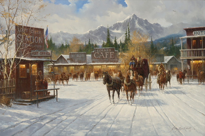Home For The Holidays- Signed By The Artist								 – Canvas Giclee
								 – Limited Edition
								 – 95 S/N
								 – 
								20 x 30