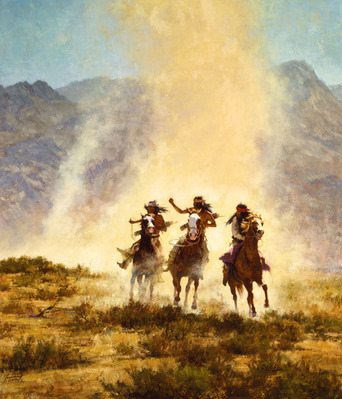 Chased By The Devil- Signed By The Artist								 – Canvas Giclee
								 – Limited Edition
								 – 350 S/N
								 – 
								37 x 30