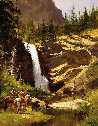 Running Eagle Falls- Signed By The Artist								 – Canvas Giclee
								 – Limited Edition
								 – 450 S/N
								 – 
								13 x 10